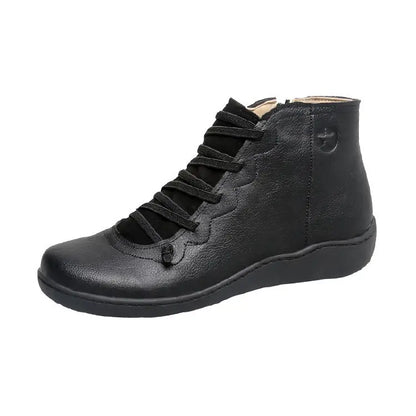 Lässige und stützende orthopädische Stiefel