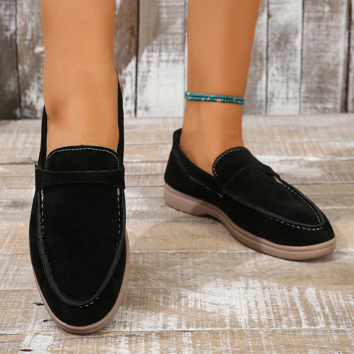 Modische und stützende orthopädische Ballerinas