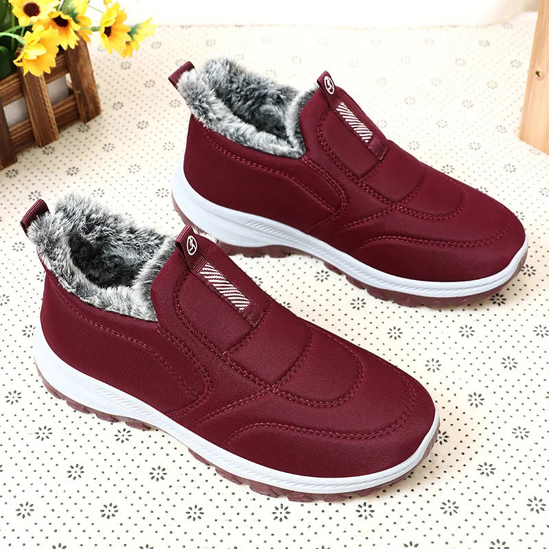 Stützende und trendige orthopädische Stiefel