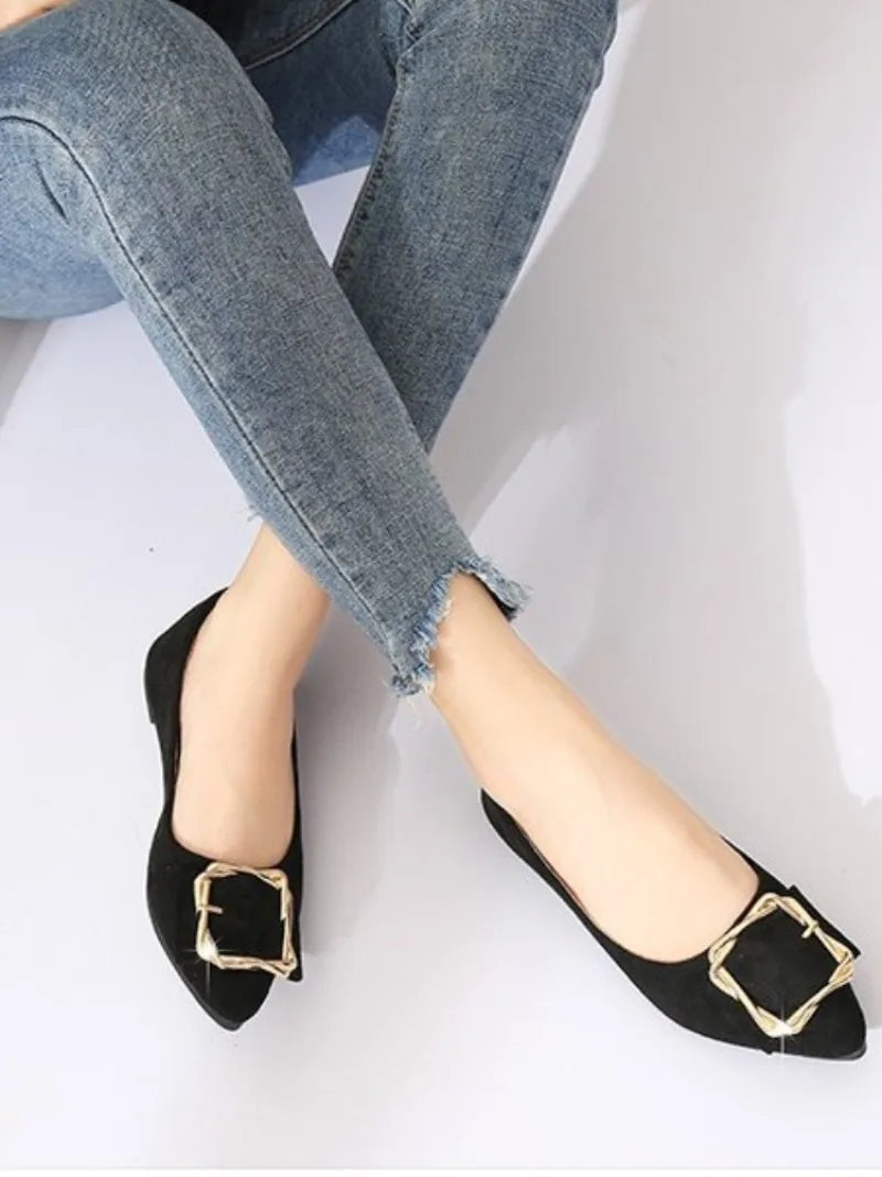 Elegante und stützende orthopädische Ballerinas