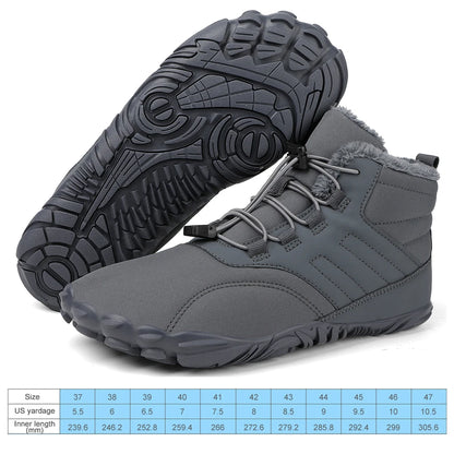 Stützende und trendige orthopädische Stiefel