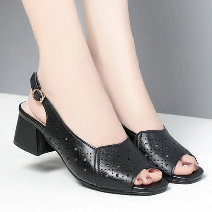 MW | Fischmaul Echtes Leder Damen Sandalen