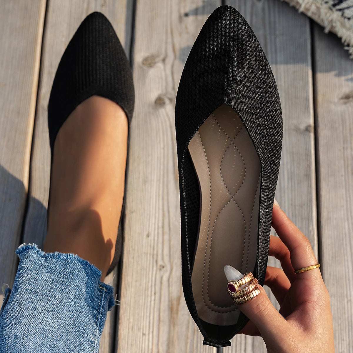 Stützende und trendige orthopädische Schuhe