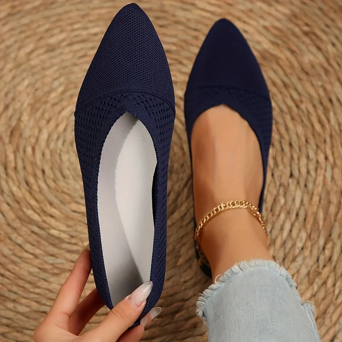 Elegante und stützende orthopädische Slipper