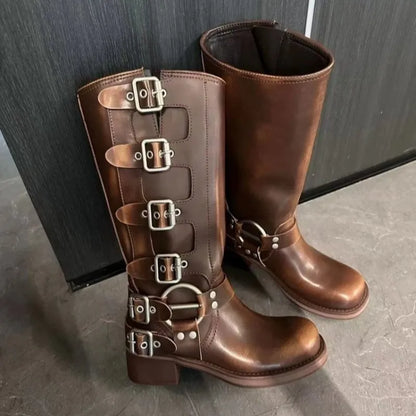 Vintage inspirierte Orthopädische Stiefel