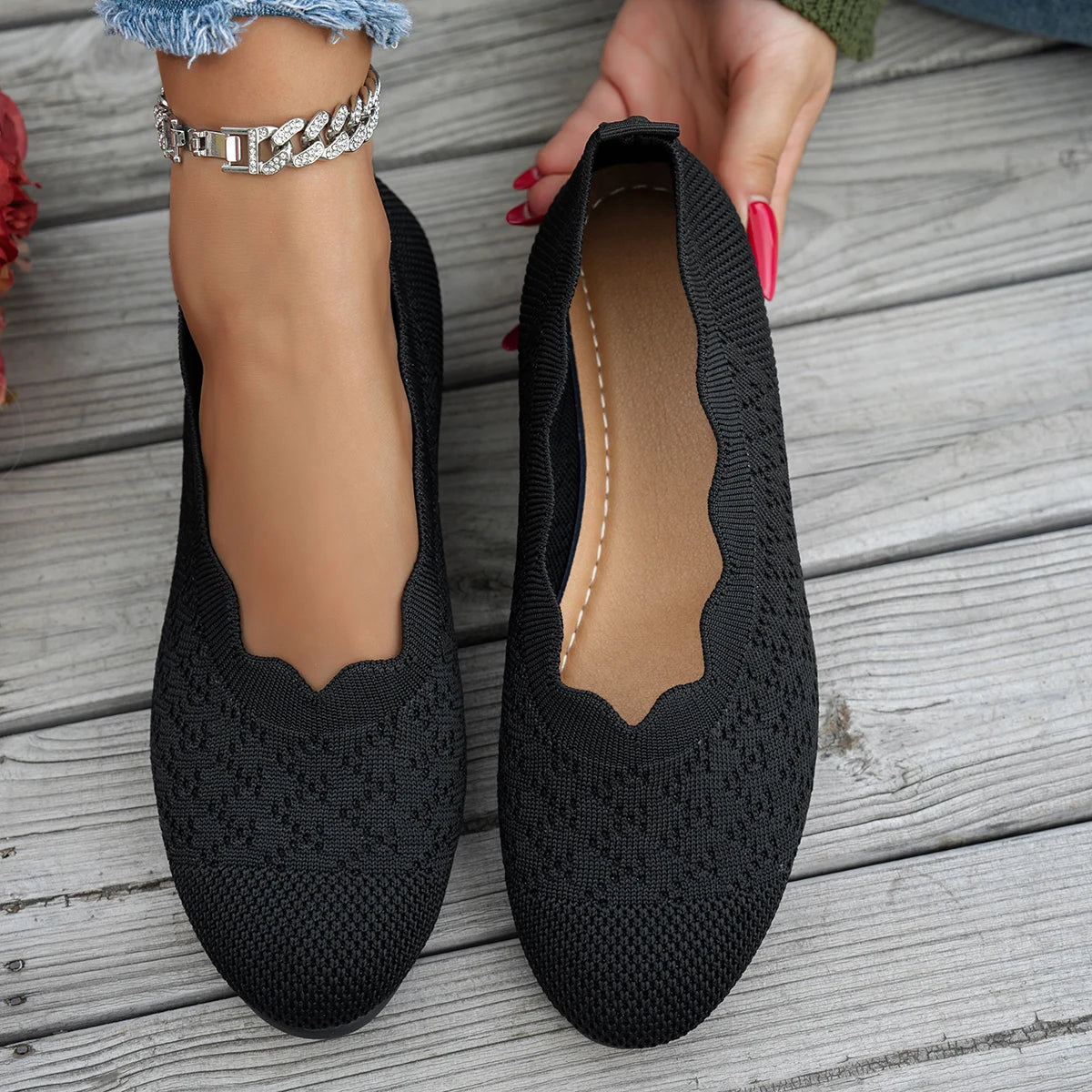 Elegante und stützende orthopädische Schuhe