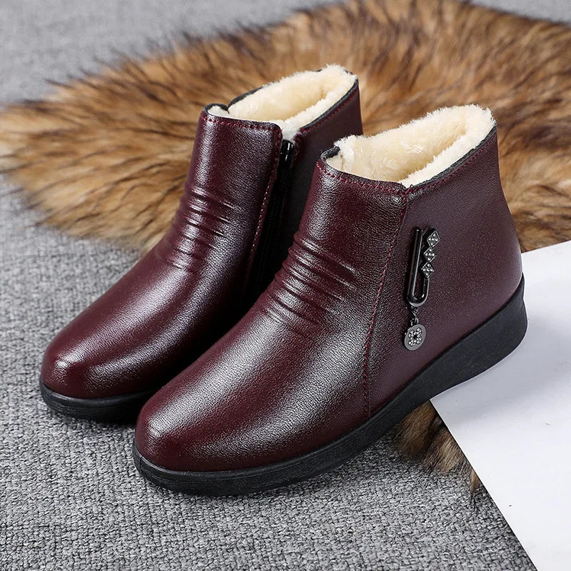 Modische und stützende orthopädische Stiefel