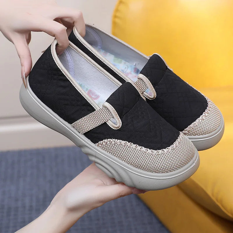 Lässige und stützende orthopädische Schuhe