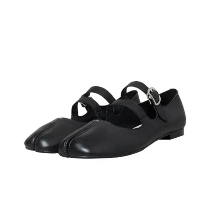 MW | Leder Split Toe Flats
