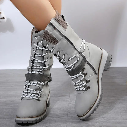 Klassische Orthopädische Stiefel mit zeitlosem Stil