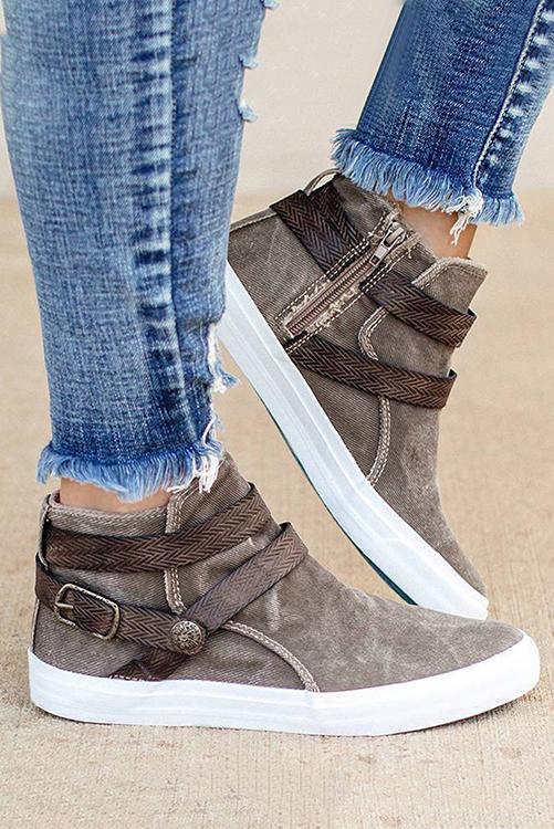 Klassische Orthopädische Stiefel mit zeitlosem Stil