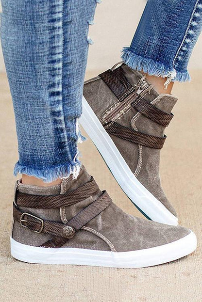 Klassische Orthopädische Stiefel mit zeitlosem Stil