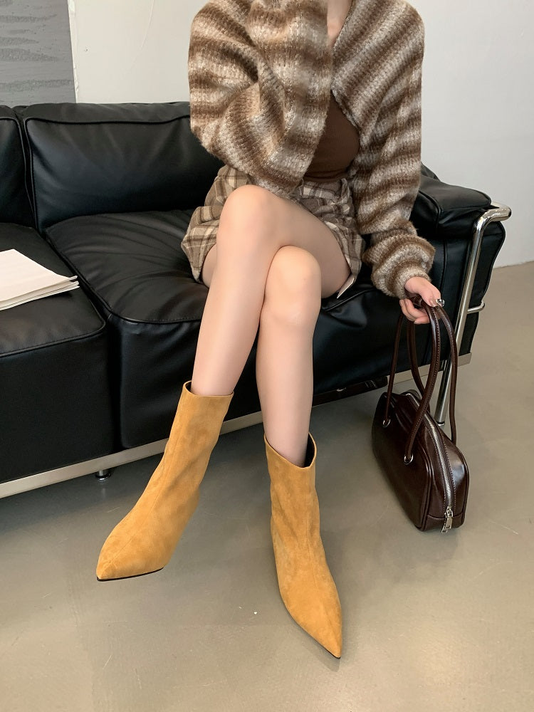 Anmutige Orthopädische Stiefel für modernen Look