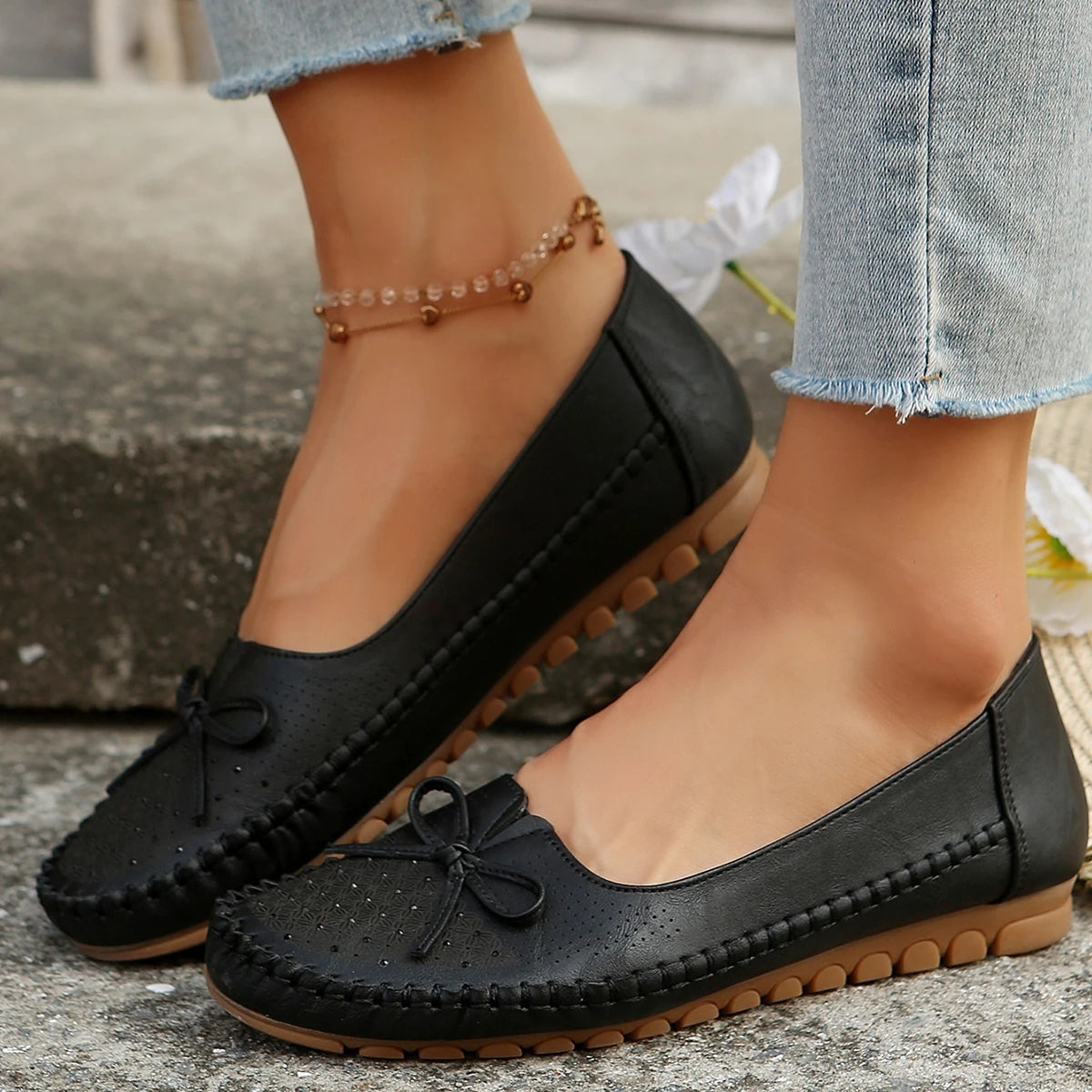 Lässige und stützende orthopädische Ballerinas