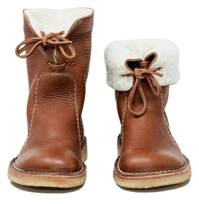 Vintage inspirierte Orthopädische Stiefel