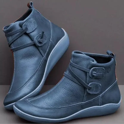 Stützende und trendige orthopädische Stiefel