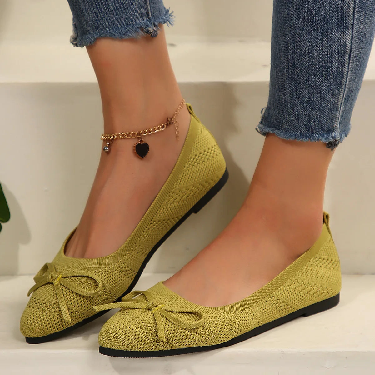 Elegante und stützende orthopädische Ballerinas