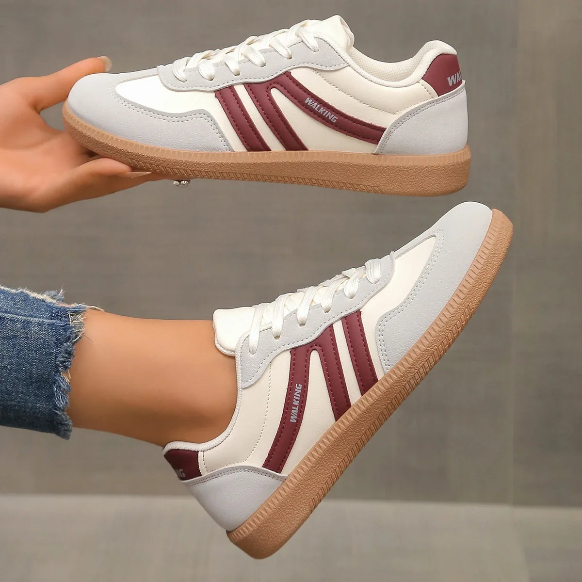 Elegante und stützende orthopädische Turnschuhe