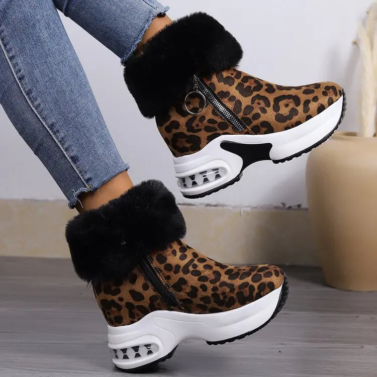 Stützende und trendige orthopädische Stiefel
