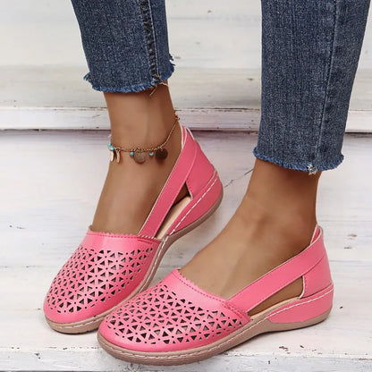 Lässige und stützende orthopädische Sandalen