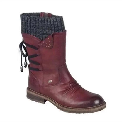 Lässige und stützende orthopädische Stiefel
