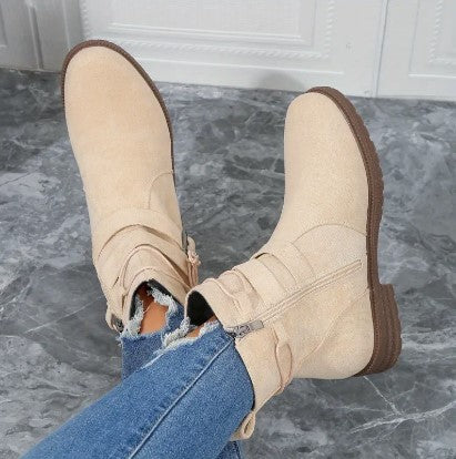 Vintage inspirierte Orthopädische Stiefel
