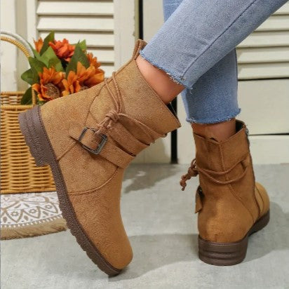 Vintage inspirierte Orthopädische Stiefel