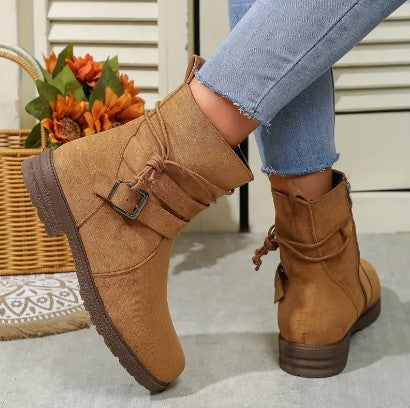 Vintage inspirierte Orthopädische Stiefel