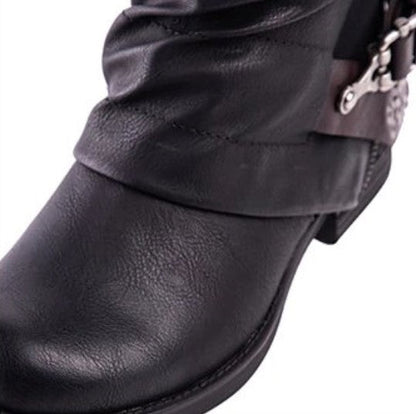 Vintage inspirierte Orthopädische Stiefel