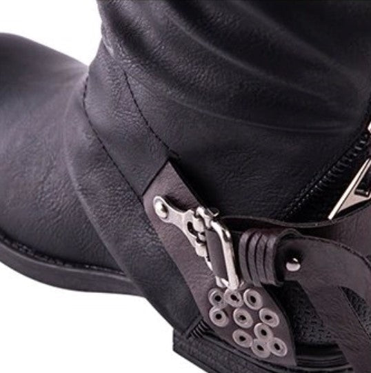 Vintage inspirierte Orthopädische Stiefel