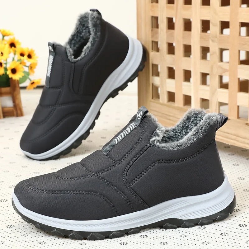 Stützende und trendige orthopädische Stiefel