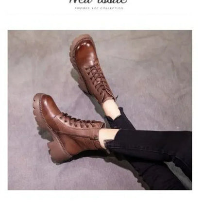 Stützende und stilvolle orthopädische Stiefel