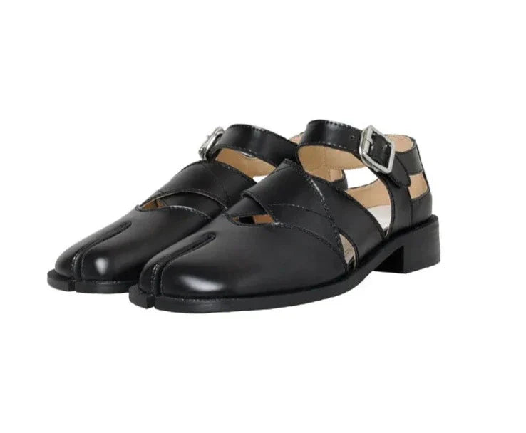 MW | Leder Split Toe Flats