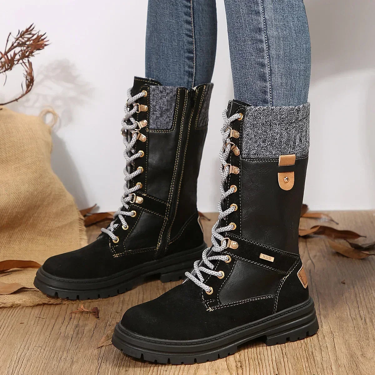 Bequeme und modische orthopädische Stiefel
