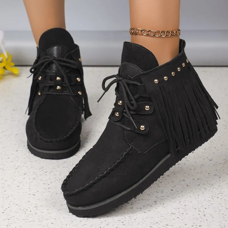 Klassische Orthopädische Stiefel mit zeitlosem Stil