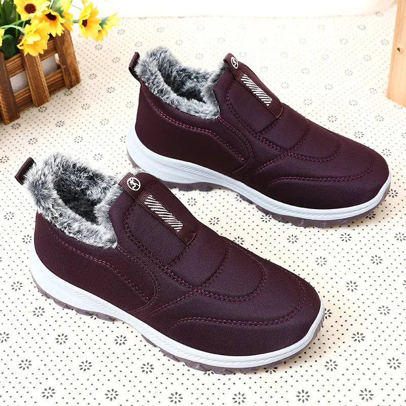 Stützende und trendige orthopädische Stiefel