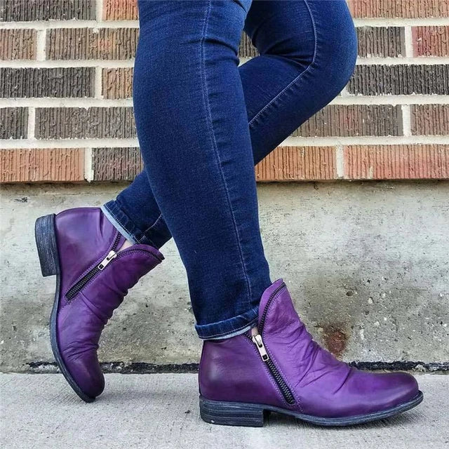 Vintage inspirierte Orthopädische Stiefel