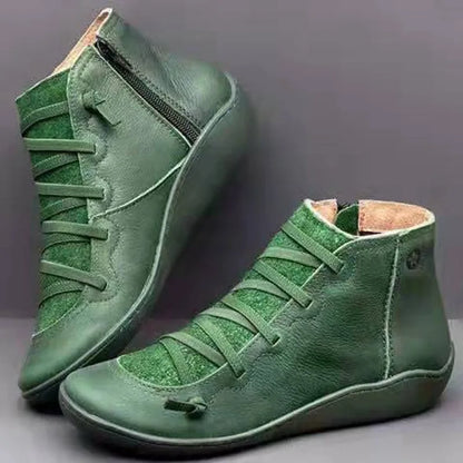 Lässige und stützende orthopädische Stiefel