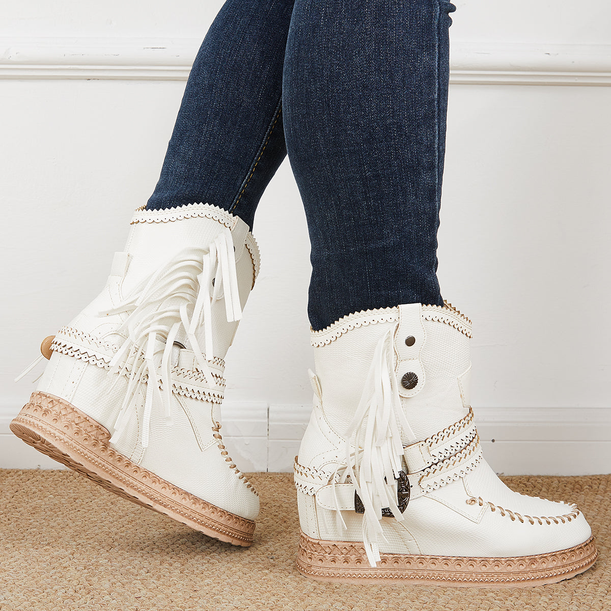 Schicke Orthopädische Stiefel mit einzigartigem Design
