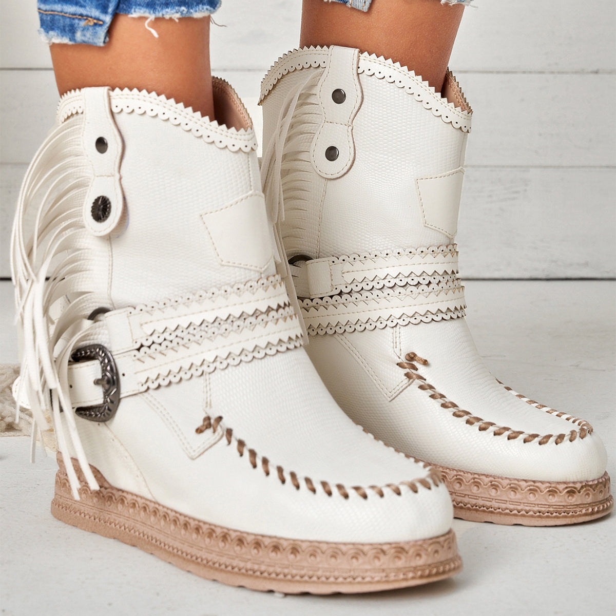 Schicke Orthopädische Stiefel mit einzigartigem Design