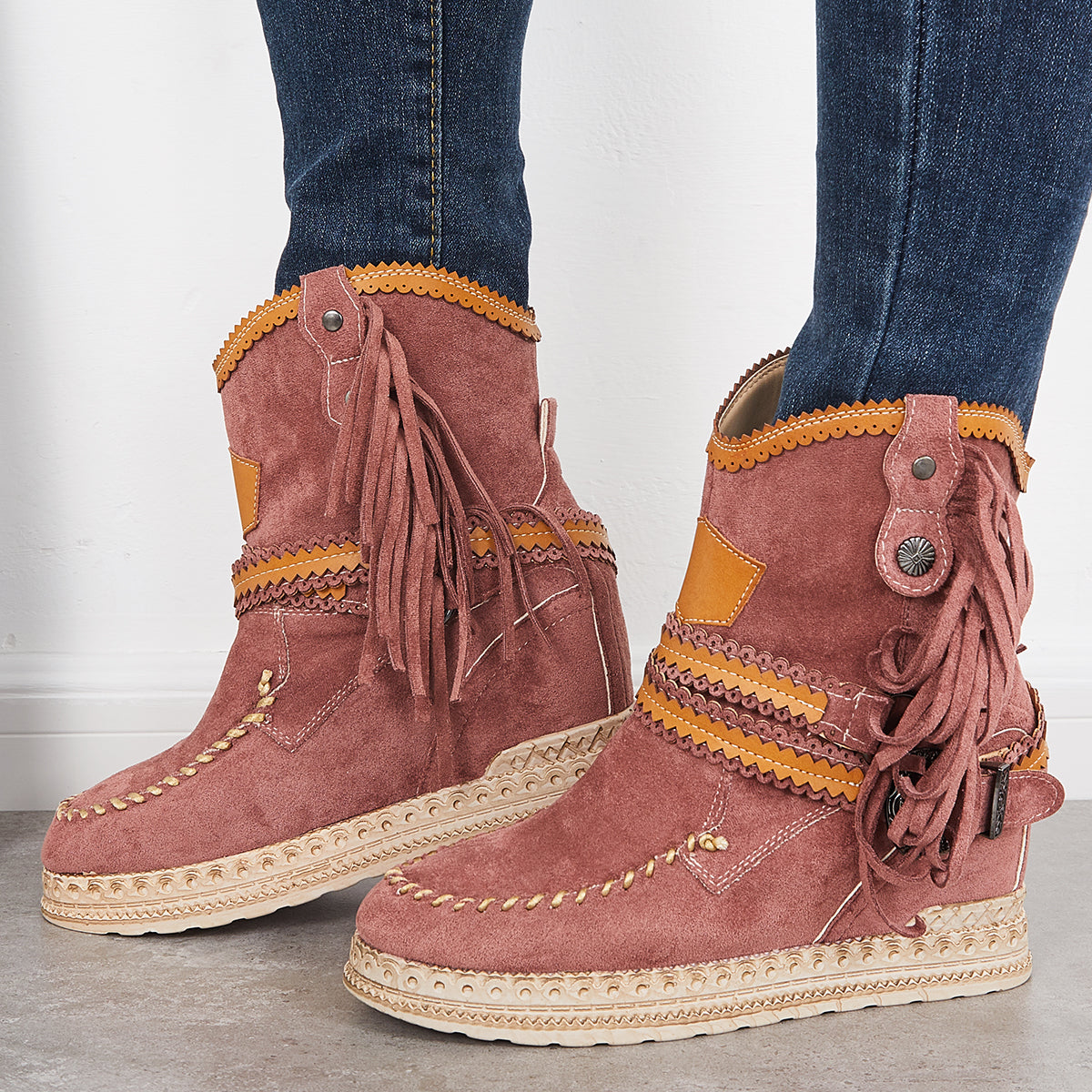 Schicke Orthopädische Stiefel mit einzigartigem Design