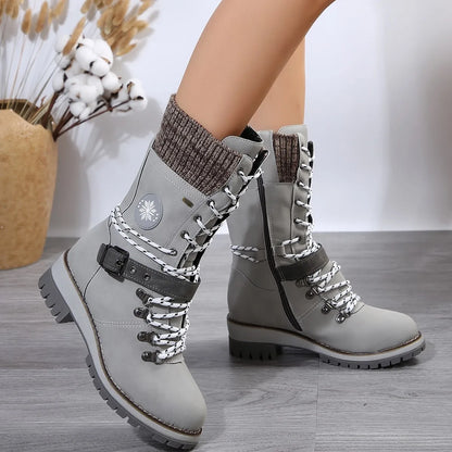 Klassische Orthopädische Stiefel mit zeitlosem Stil