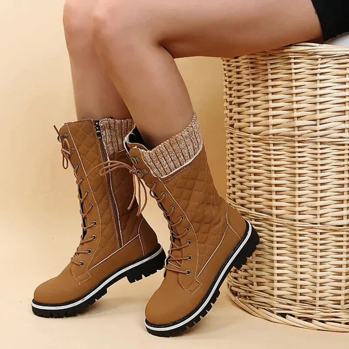 Anmutige Orthopädische Stiefel für modernen Look