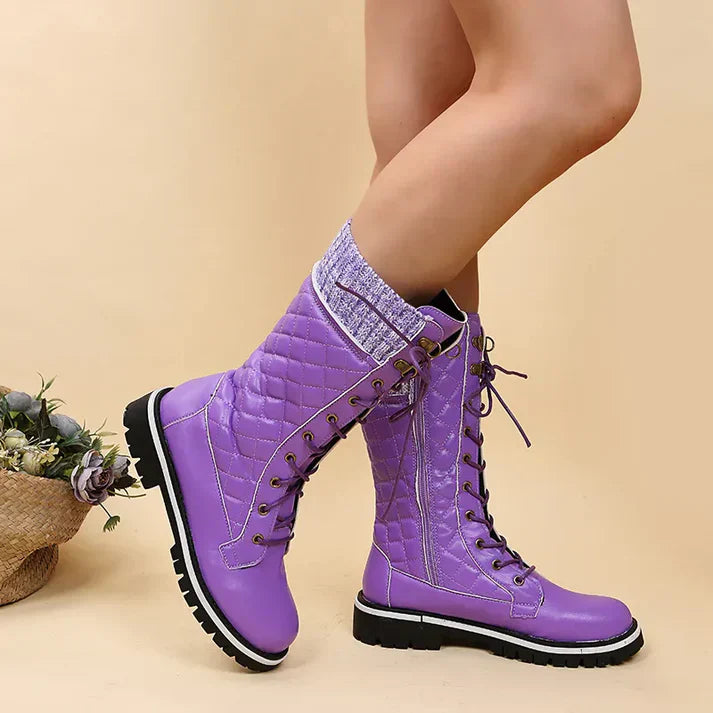 Anmutige Orthopädische Stiefel für modernen Look