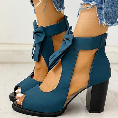 MW | Quadratische High Heels für Frauen