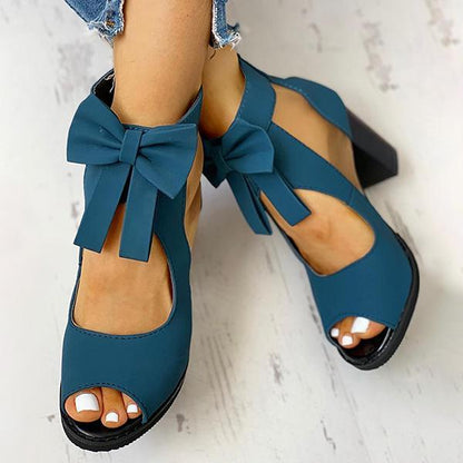MW | Quadratische High Heels für Frauen