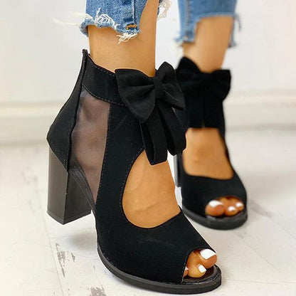 MW | Quadratische High Heels für Frauen