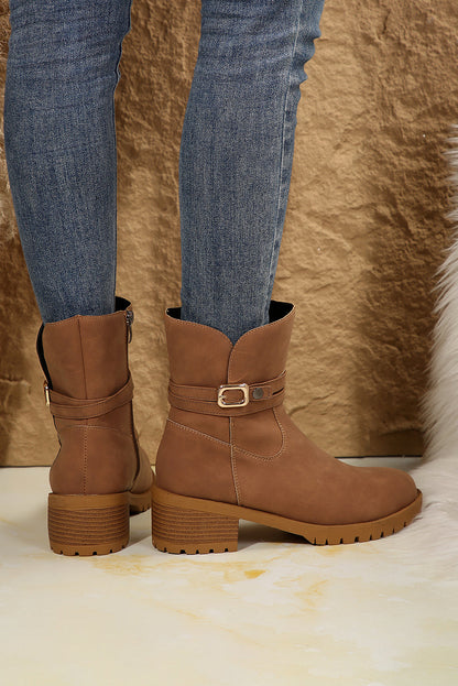 Vintage inspirierte Orthopädische Stiefel