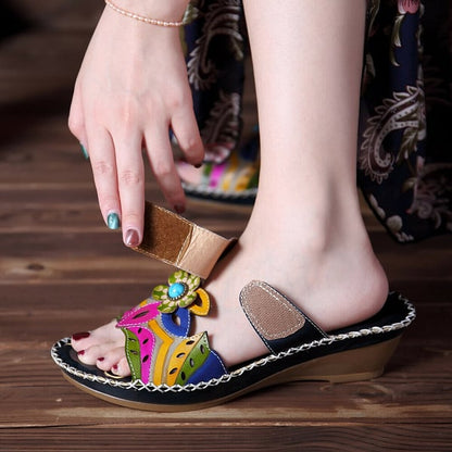 MW | Sommer Retro Farbe Schuhe