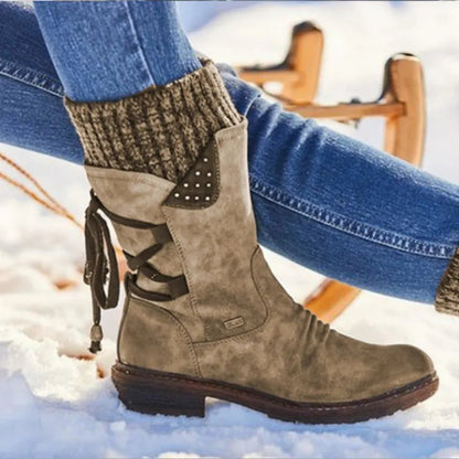 Anmutige Orthopädische Stiefel für modernen Look